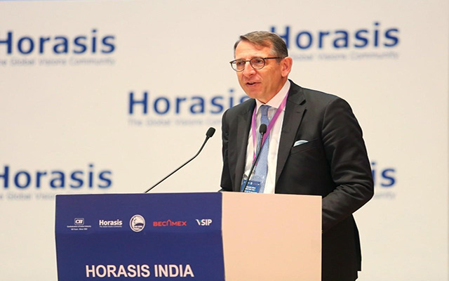 TS Frank Jurgen Richter &amp;ndash; Chủ tịch Diễn Đ&amp;agrave;n Horasis ph&amp;aacute;t biểu tại lễ khai mạc