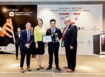 Cuộc thi người phục vụ vang Pháp giỏi nhất khu vực Việt Nam
