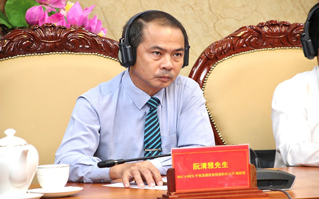 &amp;Ocirc;ng Nguyễn Thanh Nh&amp;atilde; &amp;ndash; Tổng Gi&amp;aacute;m đốc C&amp;ocirc;ng ty CP Ph&amp;aacute;t triển hạ tầng kỹ thuật Becamex &amp;ndash; B&amp;igrave;nh Phước