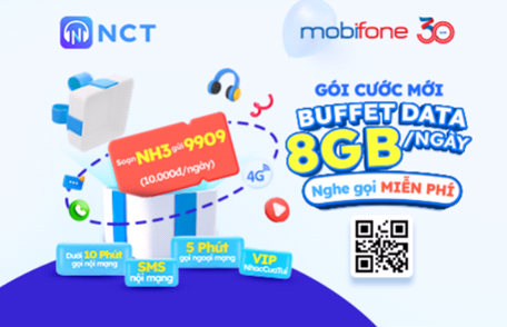 ẢG&amp;oacute;i cước Buffet mới của MobiFone cho ph&amp;eacute;p nghe nhạc kh&amp;ocirc;ng giới hạn tr&amp;ecirc;n NhacCuaTui.