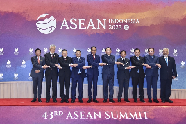 C&amp;aacute;c nh&amp;agrave; l&amp;atilde;nh đạo ASEAN tham dự Hội nghị - Ảnh: VGP