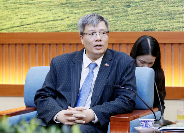 Chủ tịch Hiệp hội VKBIA - Trần Hải Linh ph&amp;aacute;t biểu