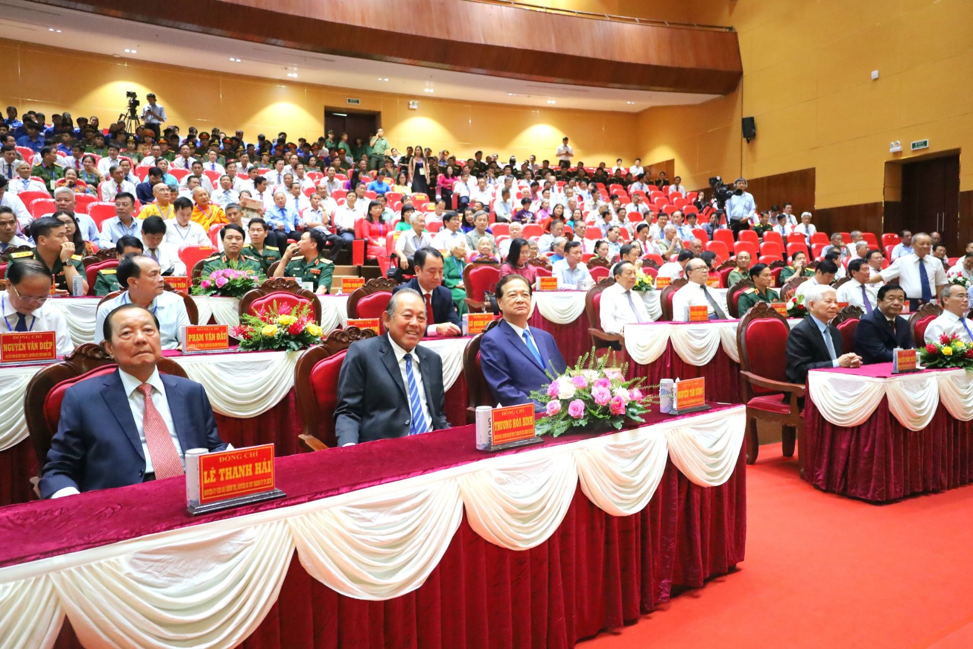 C&amp;aacute;c đại biểu tham dự buổi lễ kỷ niệm