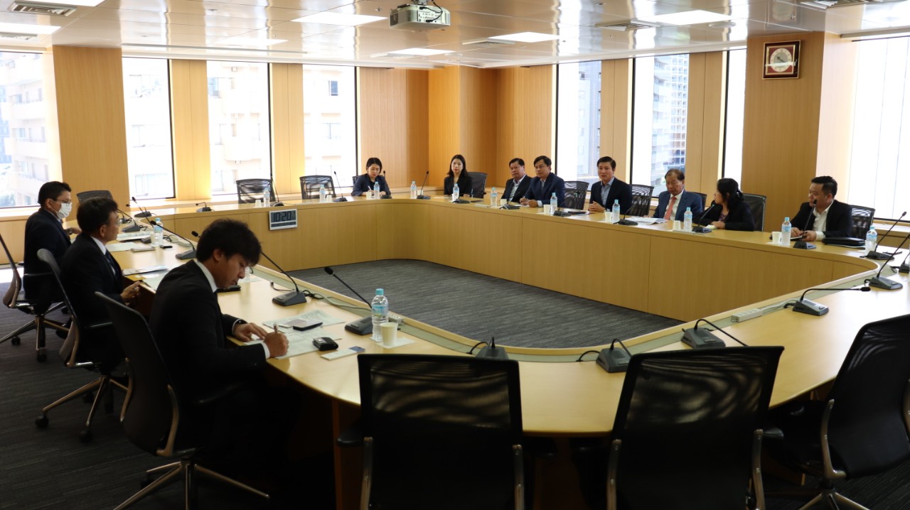 Đo&amp;agrave;n c&amp;ocirc;ng t&amp;aacute;c tỉnh Long An trao đổi, l&amp;agrave;m việc c&amp;ugrave;ng Tổ chức X&amp;uacute;c tiến thương mại Nhật Bản