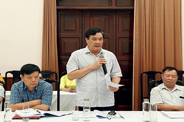 &amp;Ocirc;ng Vũ Đức Nhiệm, Ph&amp;oacute; Chủ tịch Hiệp hội Doanh nghiệp tỉnh Thanh Ho&amp;aacute; đại diện doanh nghiệp tham dự v&amp;agrave; ph&amp;aacute;t biểu &amp;yacute; kiến.