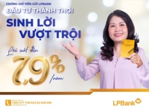 LPBank phát hành 3.000 tỷ đồng Chứng chỉ tiền gửi với lãi suất lên đến 7,9%/năm