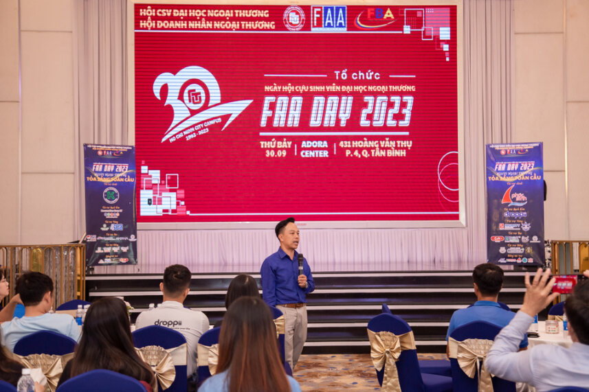 Họp b&amp;aacute;o Ng&amp;agrave;y Hội Cựu sinh vi&amp;ecirc;n trường Đại học Ngoại thương (FAA DAY)