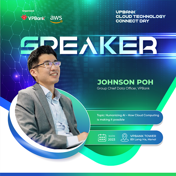 Chuy&amp;ecirc;n gia Johnson Poh, Gi&amp;aacute;m đốc Khối Quản trị v&amp;agrave; Ph&amp;acirc;n t&amp;iacute;ch dữ liệu, th&amp;agrave;nh vi&amp;ecirc;n Ban điều h&amp;agrave;nh VPBank