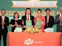 FPT Polytechnic ký kết hợp tác với Académie Mary Cohr: Bước tiến của ngành làm đẹp