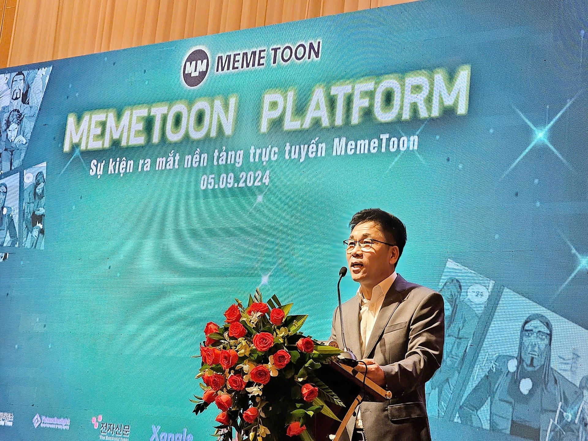 &amp;Ocirc;ng Kim Deok Bo - đại diện của Meme Entertainment