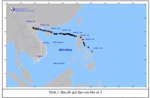Trung tâm Dự báo khí tượng thủy văn phát bản tin cuối cùng về cơn bão số 3