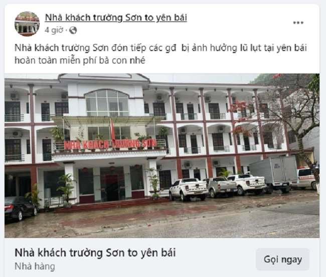 Nh&amp;agrave; kh&amp;aacute;ch Trường Sơn, th&amp;agrave;nh phố Y&amp;ecirc;n B&amp;aacute;i