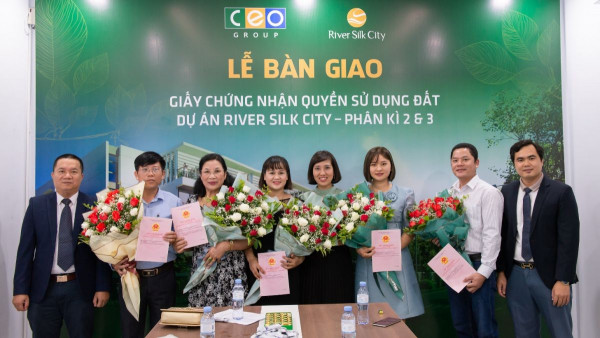 Sổ đỏ hoàn thiện - River Silk City Sông Xanh trở thành tâm điểm đầu tư tại Hà Nam