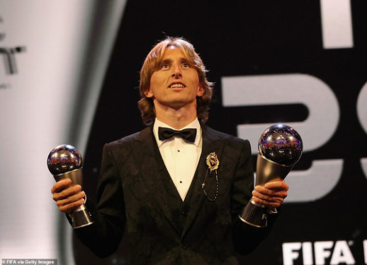 FIFA The Best 2018: Modric kết thúc "kỷ nguyên" Ronaldo - Messi