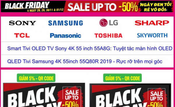 Black Friday và những cái bẫy 