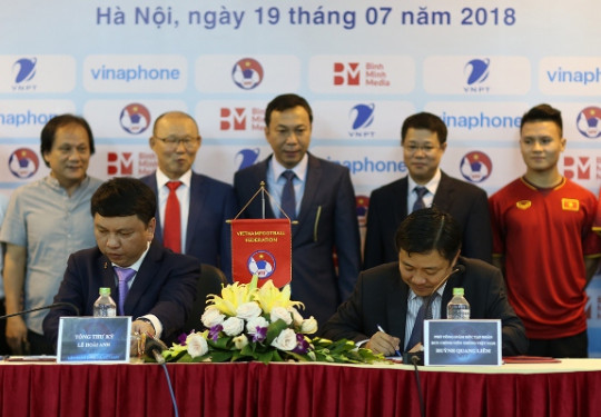 VNPT tài trợ chính giải bóng đá Quốc tế U23- Cúp Vinaphone 2018