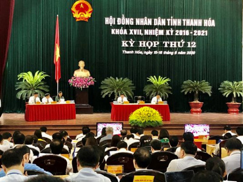 Hội đồng nhân dân tỉnh Thanh Hóa khai mạc trọng thể kỳ họp thứ 12 khóa XVII