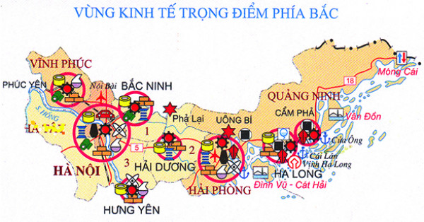 Xây dựng Vùng kinh tế trọng điểm Bắc Bộ trở thành một trong hai vùng dẫn đầu cả nước