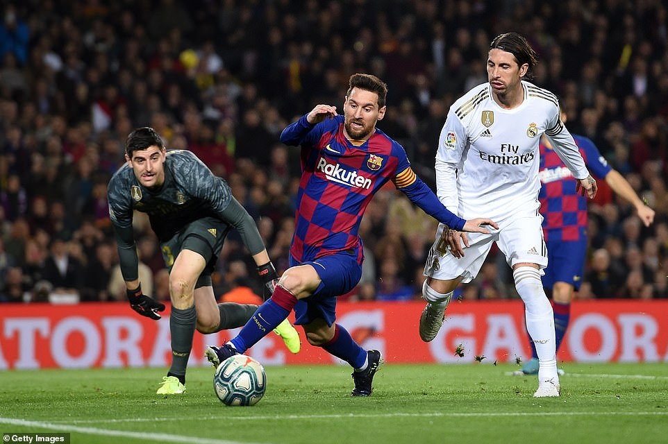 Barcelona v&amp;agrave; Real Madrid bất ph&amp;acirc;n thắng bại ở Nou Camp - 1