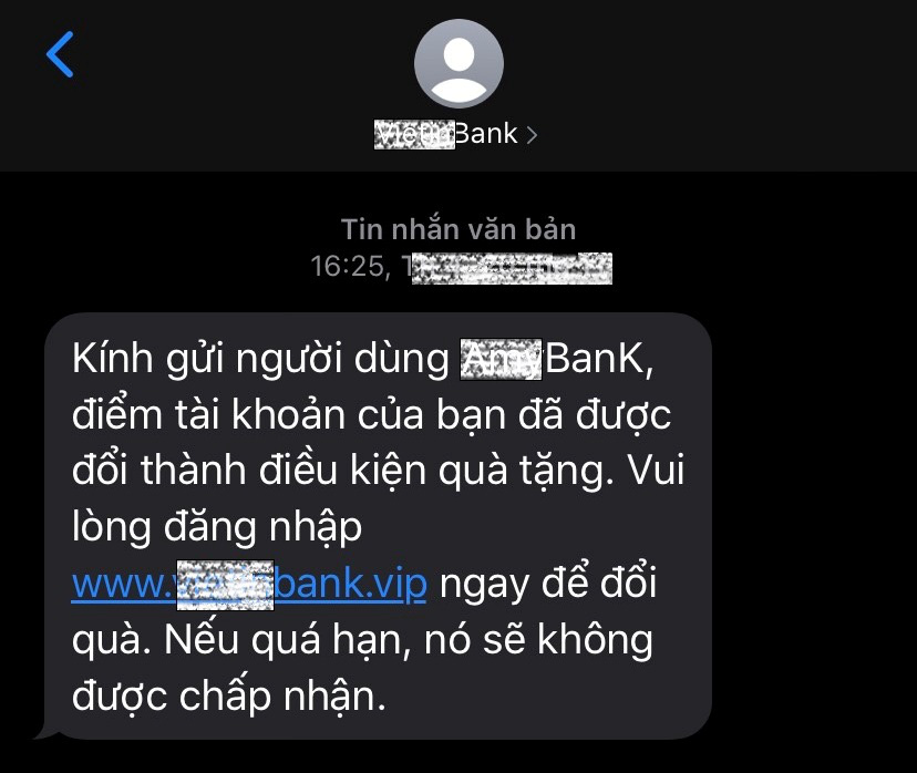 Bộ C&amp;ocirc;ng an cảnh b&amp;aacute;o tin nhắn giả mạo ng&amp;acirc;n h&amp;agrave;ng để lừa chiếm đoạt tiền trong t&amp;agrave;i khoản - Ảnh 2.