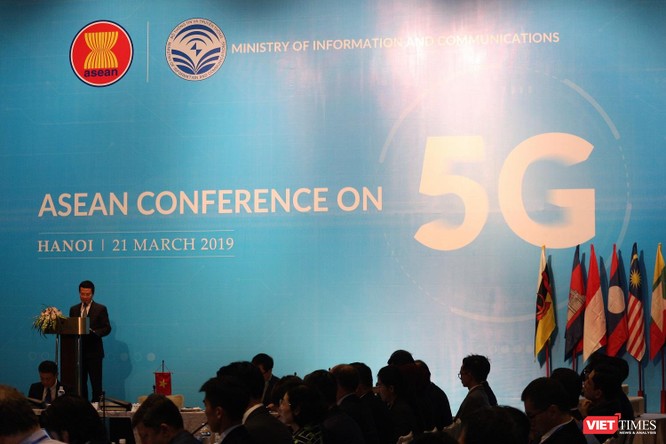 Bộ trưởng Nguyễn Mạnh H&amp;amp;ugrave;ng đề xuất ASEAN chung tay ph&amp;amp;aacute;t triển 5G  - ảnh 1