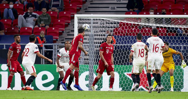 Kết quả b&amp;oacute;ng đ&amp;aacute; Si&amp;ecirc;u c&amp;uacute;p ch&amp;acirc;u &amp;Acirc;u. Video clip b&amp;agrave;n thắng Bayern Munich 2-1 Sevilla. Kết quả&amp;nbsp;Bayern Munich đấu với Sevilla. Bayern Munich gi&amp;agrave;nh&amp;nbsp;Si&amp;ecirc;u c&amp;uacute;p ch&amp;acirc;u &amp;Acirc;u.