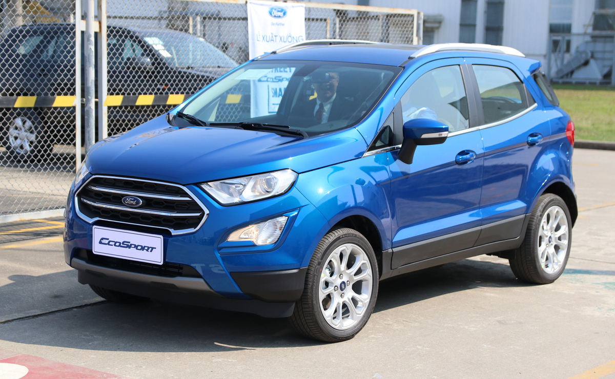 Một mẫu Ford EcoSport tại nh&amp;amp;agrave; m&amp;amp;aacute;y lắp r&amp;amp;aacute;p của h&amp;amp;atilde;ng ở Hải Dương. Ảnh: Đức Huy