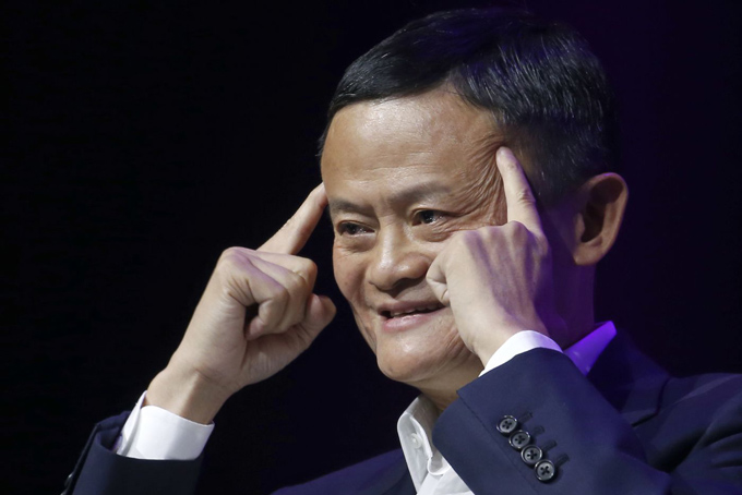 Jack Ma tại hội nghị&amp;amp;nbsp;Viva Tech tại&amp;amp;nbsp;Paris, Ph&amp;amp;aacute;p h&amp;amp;ocirc;m 17/5. Ảnh: CNBC.