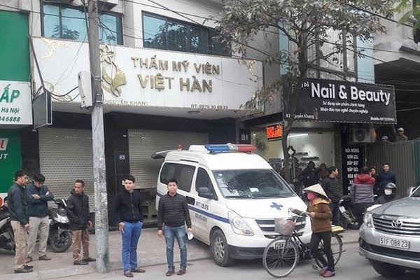 Người đ&agrave;n &ocirc;ng 43 tuổi tử vong khi đến thẩm mỹ viện ở H&agrave; Nội h&uacute;t mỡ bụng