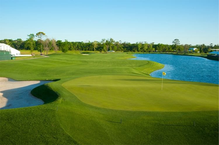 Những con số ấn tượng của golf thế giới năm 2019 Hố 18 par 4 ở Golf Club of Houston là hố đấu khó nhất năm. Ảnh: GCH.