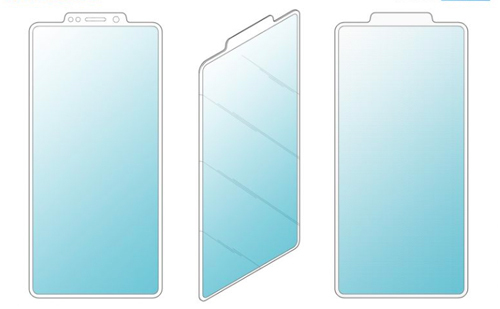 &amp;amp;Yacute; tưởng smartphone mới được cấp bằng s&amp;amp;aacute;ng chế của Samsung. Ảnh: LetsGoDigital.