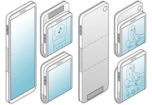 Smartphone màn hình gập ngang của Samsung Smartphone màn hình gập ngang của Samsung