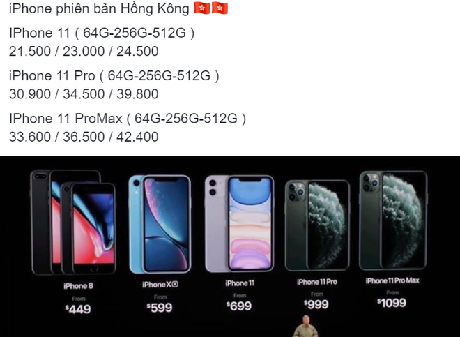 Tại sao iPhone 11 Hong Kong c&amp;oacute; gi&amp;aacute; rẻ hơn bản Mỹ cả triệu đồng? - Ảnh 1.