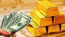 Đầu tuần, giá vàng chững lại, USD giảm giá
