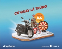 Cơ hội trúng SH125i khi nạp thẻ từ VinaPhone