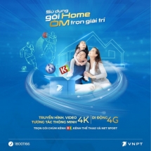 Cùng bạn đời dâng trào cảm xúc thể thao với VNPT HOME