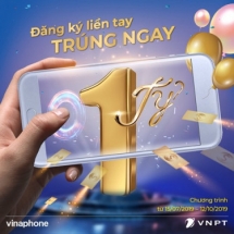 An Giang: Trúng thưởng 1 tỷ đồng tiền mặt khi sử dụng dịch vụ di động VinaPhone