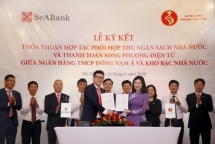 SeABank và Kho bạc Nhà nước ký thỏa thuận phối hợp thu ngân sách và thanh toán song phương
