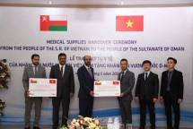 Tập đoàn Dược AIKYA - Quỹ VOI trao tặng người dân Oman 100.000 khẩu y tế phòng chống Covid-19