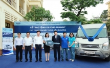 Ford Việt Nam tặng xe Transit cho Trung tâm Bảo trợ Xã hội tỉnh Hải Dương