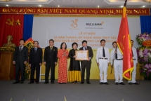 BAC A BANK kỷ niệm 25 năm thành lập và  đón nhận Huân chương Lao động hạng Ba