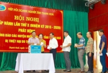 Hiệp hội Doanh nghiệp tỉnh Thanh Hóa quyên qóp hơn 2,3 tỷ đồng ủng hộ đồng bào bão lụt