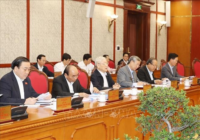 Tổng B&amp;iacute; thư chủ tr&amp;igrave; họp Bộ Ch&amp;iacute;nh trị sửa quy định về Ban Chỉ đạo ph&amp;ograve;ng chống tham nhũng - 2