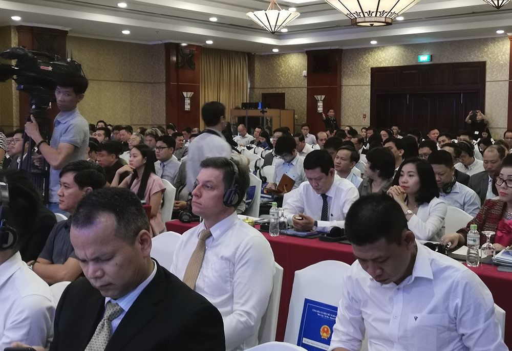 Đại biểu tham dự Hội nghị X&amp;uacute;c tiến đầu tư v&amp;agrave;o TP.HCM năm 2019 (ảnh: PK).