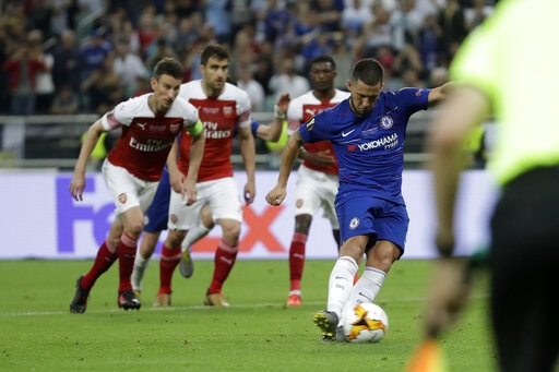 V&amp;ugrave;i dập Arsenal, Chelsea gi&amp;agrave;nh chức v&amp;ocirc; địch Europa League - 3