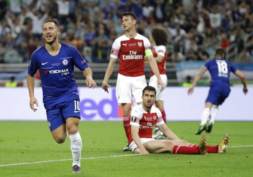 V&amp;ugrave;i dập Arsenal, Chelsea gi&amp;agrave;nh chức v&amp;ocirc; địch Europa League - 4