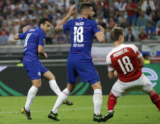 V&amp;ugrave;i dập Arsenal, Chelsea gi&amp;agrave;nh chức v&amp;ocirc; địch Europa League - 5