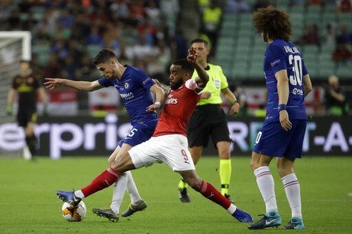 V&amp;ugrave;i dập Arsenal, Chelsea gi&amp;agrave;nh chức v&amp;ocirc; địch Europa League - 10