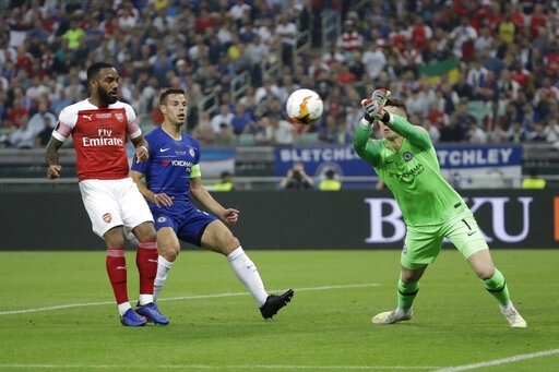 V&amp;ugrave;i dập Arsenal, Chelsea gi&amp;agrave;nh chức v&amp;ocirc; địch Europa League - 13