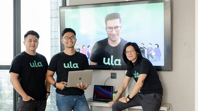 Đồng s&amp;aacute;ng lập của Ula (từ tr&amp;aacute;i sang phải) Riky Tenggara (COO), Derry Sakti (CCO) v&amp;agrave; Alan Wong (CTO)